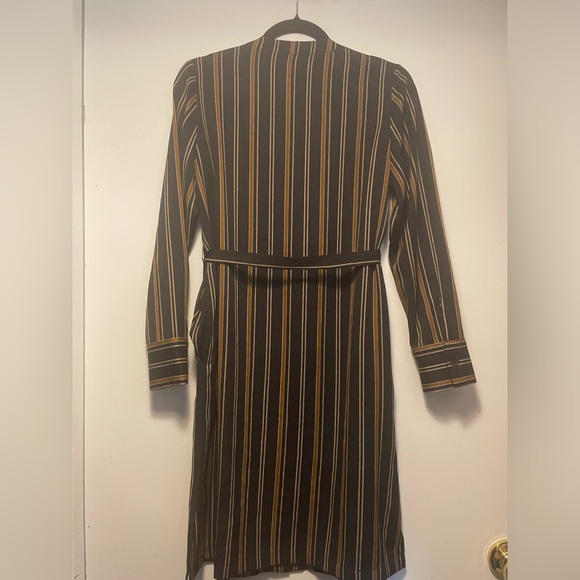 Mixxo Striped Button Down Dress Size Small - Picture 9 of 14